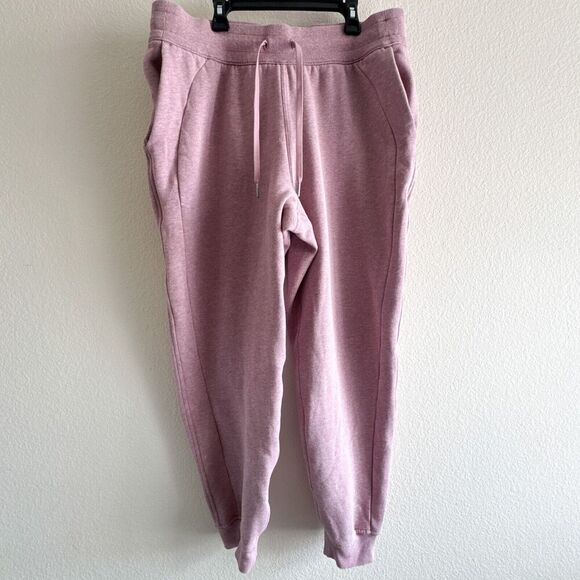 Lululemon Scuba High Rise Jogger Size 12 Heathered Violet Verbena W5DD3S - Picture 3 of 10